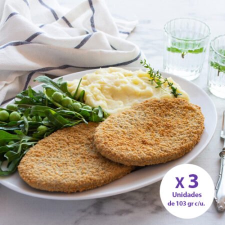 Milanesas de soja X 3 u.