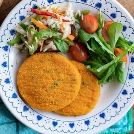 MEDALLONES DE MERLUZA CON ESPINACA Y QUESO