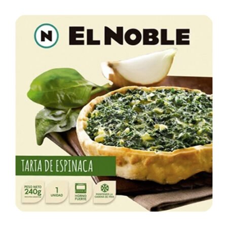 1 Tarta de espinaca 240 g. - EL NOBLE